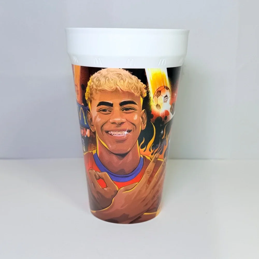 McDonalds Lamine Yamal Soccer Plastic Collector Cup FIFA World Cup Souvenir